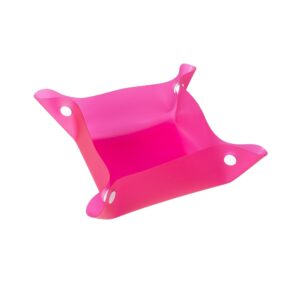 Tigela Plástica para Pets. — Rosa