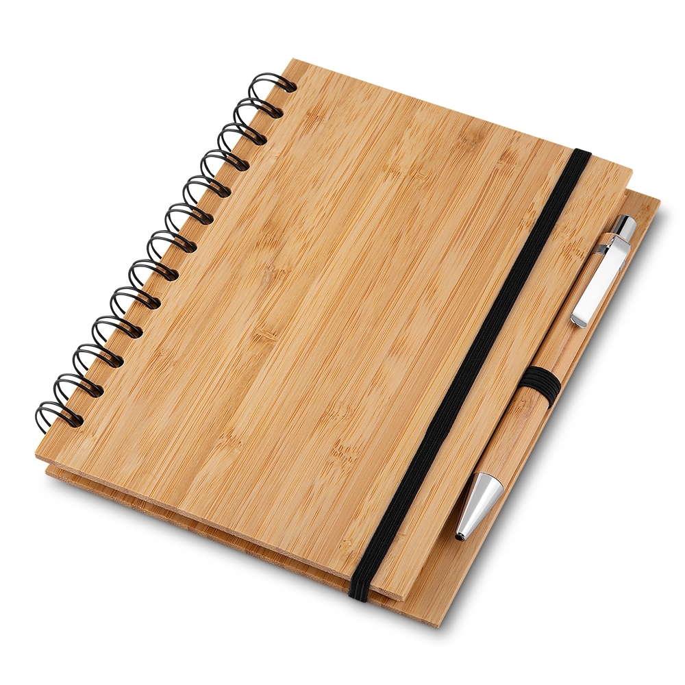 Caderno Ecológico com Caneta.