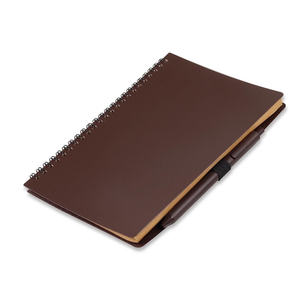 Caderno Ecológico com Caneta.