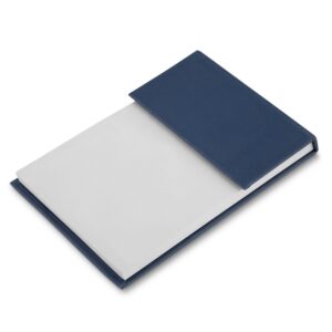 Bloco de Anotações com Autoadesivos. — Azul