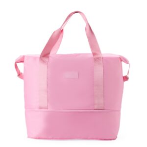 Bolsa Esportiva Poliéster Expansível 36 Litros. — Rosa