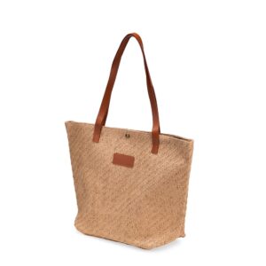 Bolsa Palha Trançada.
