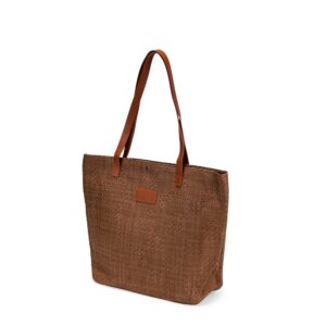 Bolsa Palha Trançada.