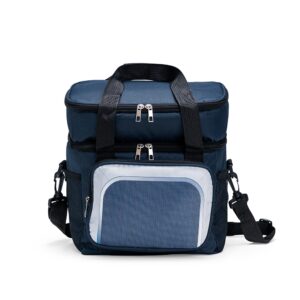 Bolsa Térmica Dupla 12 Litros. — Azul