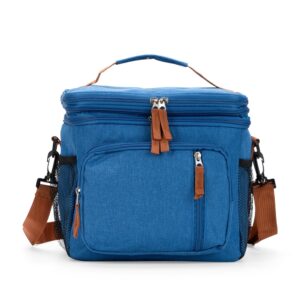 Bolsa Térmica Dupla Expansível 15L. — Azul