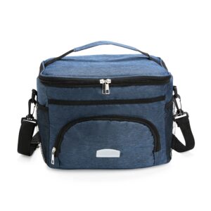 Bolsa Térmica Poliéster 10 Litros. — Azul