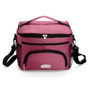Bolsa Térmica Poliéster 10 Litros. — Rosa