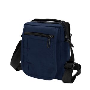 Bolsa de Ombro Nylon. — Azul