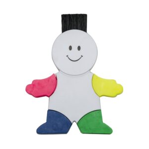 Marca Texto Boneco com Limpador de Tela e Teclado.