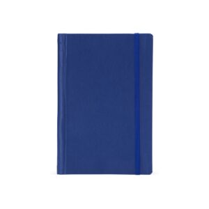 Caderneta Emborrachada com Wire-o 21 x 14 com Pauta. — Azul