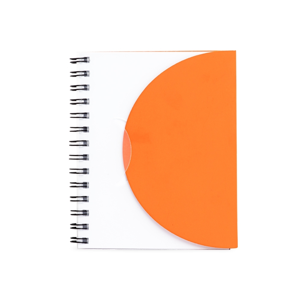 Caderno Plástico.