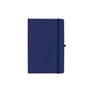 Caderneta Percalux 21 x 14 com Pauta. — Azul