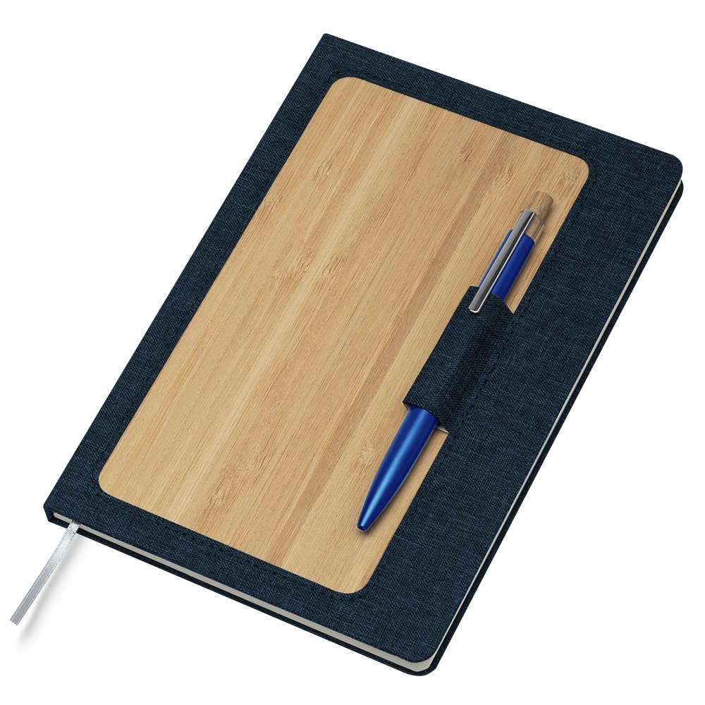 Caderneta em Bambu 21x14 com Pauta.