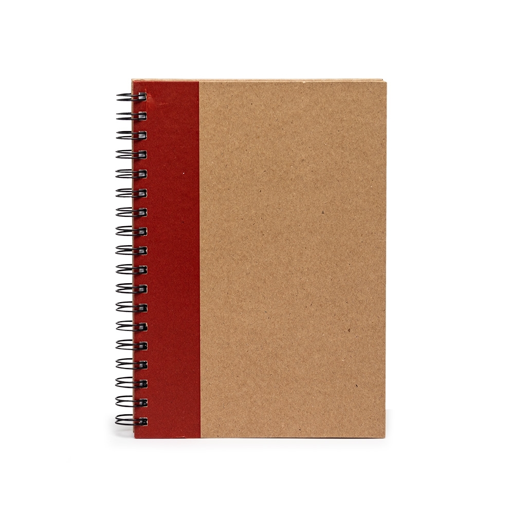 Caderno Capa Kraft.