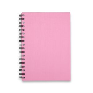 Caderno Linho. — Rosa
