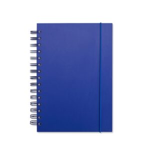 Caderno Couchê. — Azul