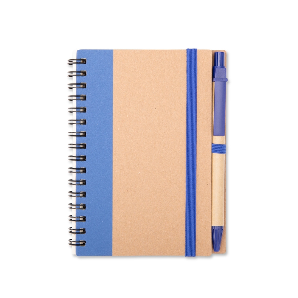 Caderno Ecológico com Caneta.
