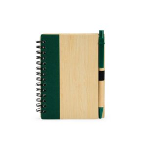 Caderno Ecológico com Caneta.