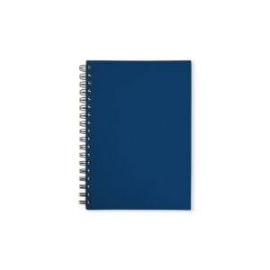Caderno Emborrachado. — Azul