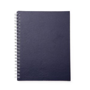 Caderno de Couro Sintético.