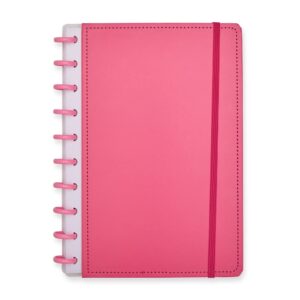 Caderno de Disco 26 x 19. — Rosa