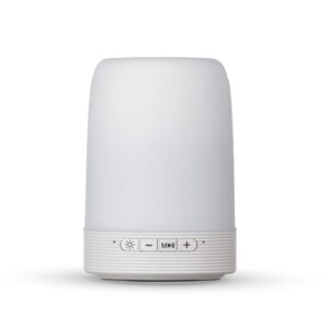 Caixa de Som Multimídia com Porta Caneta e Luminária.