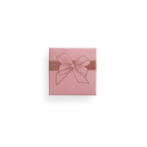Caixa para Presente 7 x 7. — Rosa