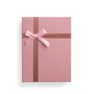 Caixa para Presente 16 x 12. — Rosa