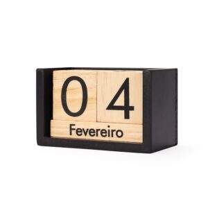 Calendário Permanente Madeira.