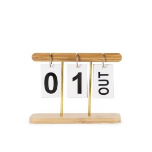 Calendário Permanente Bambu.