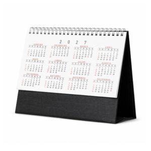 Calendário de Mesa 2027.