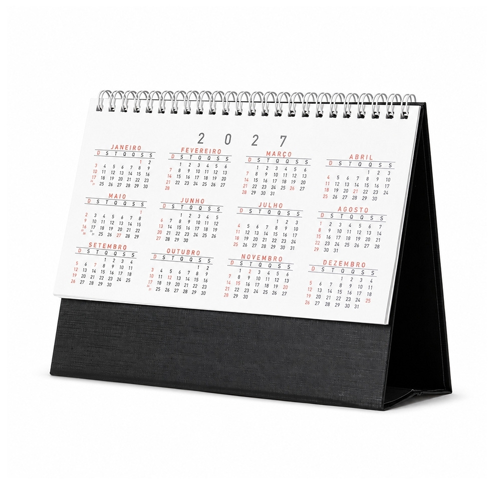 Calendário de Mesa 2027.