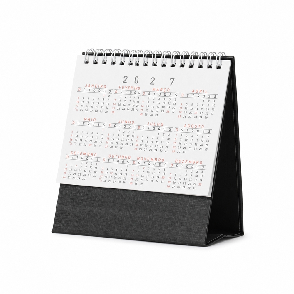 Calendário de Mesa 2027.
