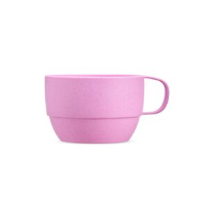 Caneca Palha de Trigo 300ml. — Rosa