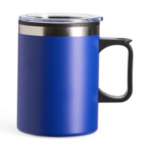 Caneca Plástica 375ml. — Azul