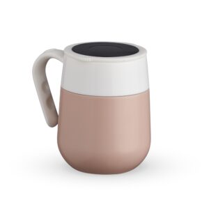 Caneca Térmica Inox 500ml com Display LED. — Rosa