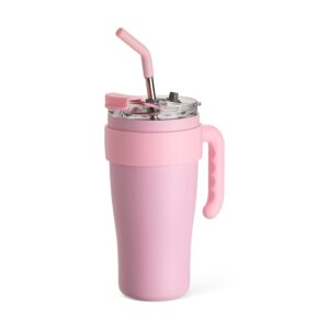 Caneca Térmica Inox 800ml. — Rosa