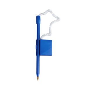 Caneta Balcão Plástica. — Azul