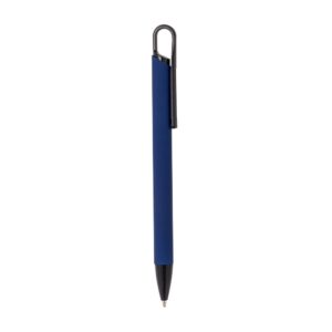Caneta Metal. — Azul
