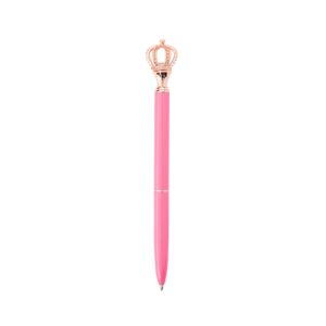Caneta Metal Coroa. — Rosa