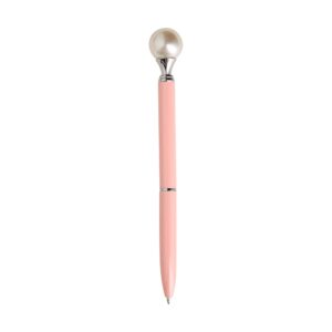 Caneta Metal Pérola. — Rosa