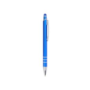 Caneta Metal Touch. — Azul