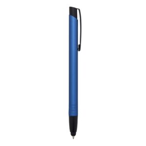 Caneta Metal Touch. — Azul