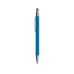 Caneta Metal Touch. — Azul