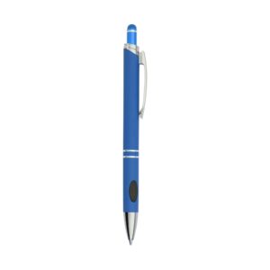 Caneta Metal Touch. — Azul claro