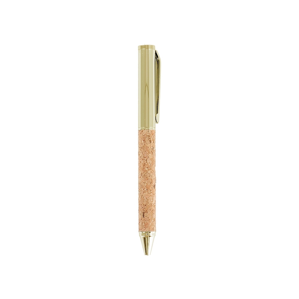 Caneta Metal e Cortiça.