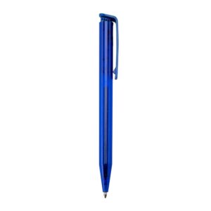 Caneta Plástica. — Azul