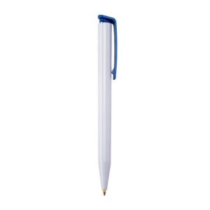 Caneta Plástica. — Azul