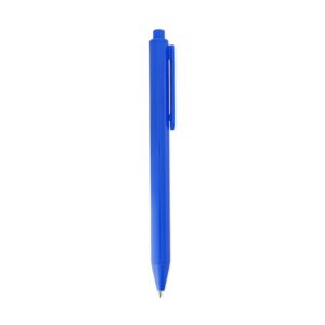Caneta Plástica. — Azul