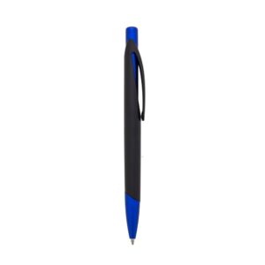 Caneta Plástica. — Azul
